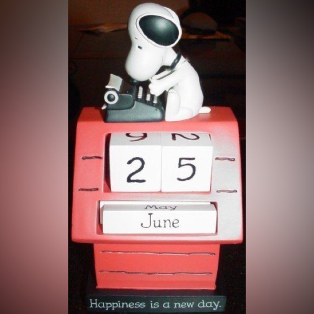 Snoopy Perpetual Desk Calendar